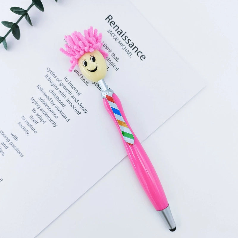 1 Piece Cartoon Class Learning ABS Plastic Cute Ballpoint Pen
