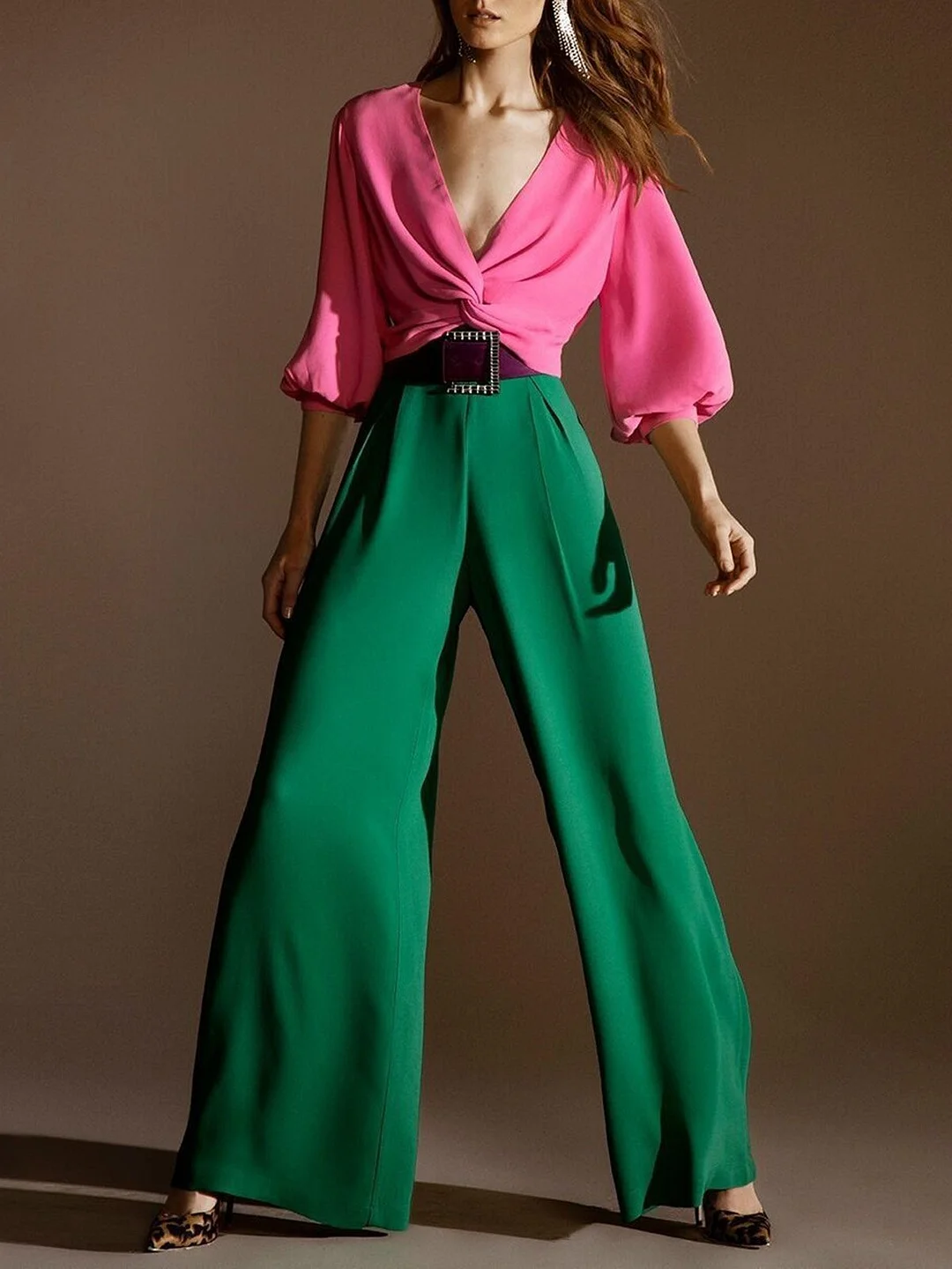 Green Shift Casual One-Pieces