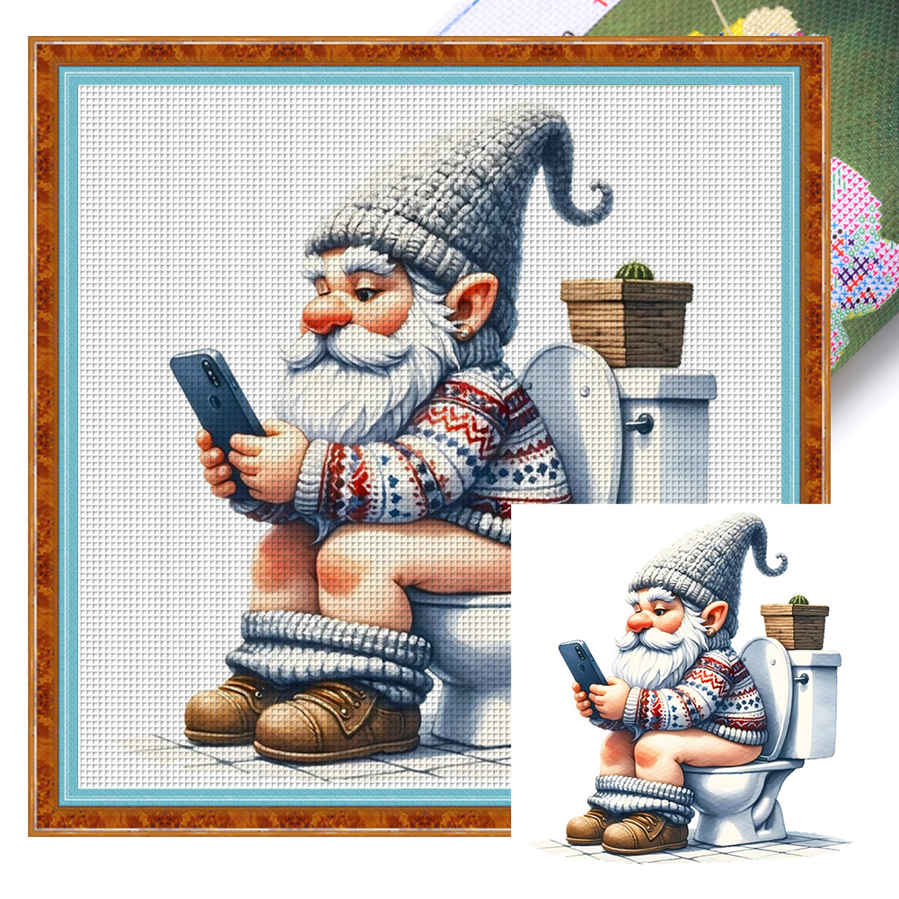 Goblin Full 11CT Pre-stamped Canvas(40*40cm) Cross Stitch