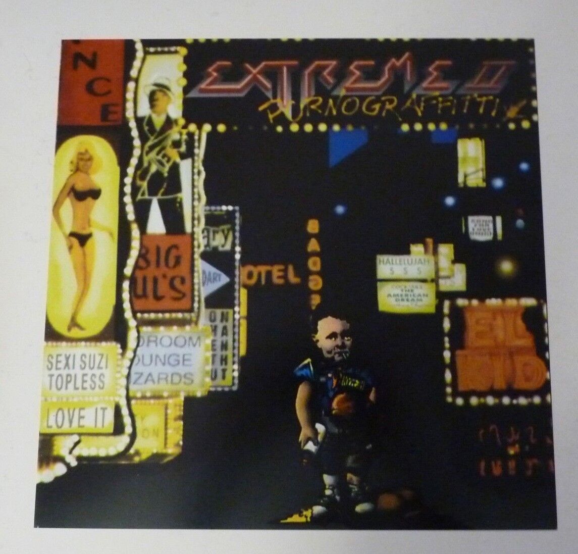 Extreme Pornograffitti LP 12x12 Album Cover Photo Poster painting