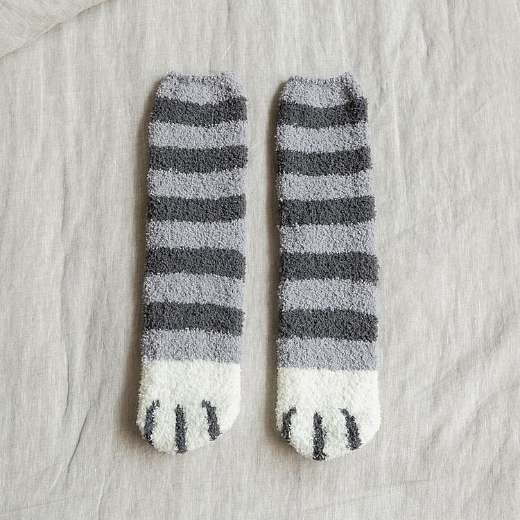 Cute Cat Claws Thick Warm Socks (3 pairs)