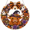 DIY Diamond Painting Xmas Hanging Ornament Pendant Acrylic Double Sided Print Decor Kit