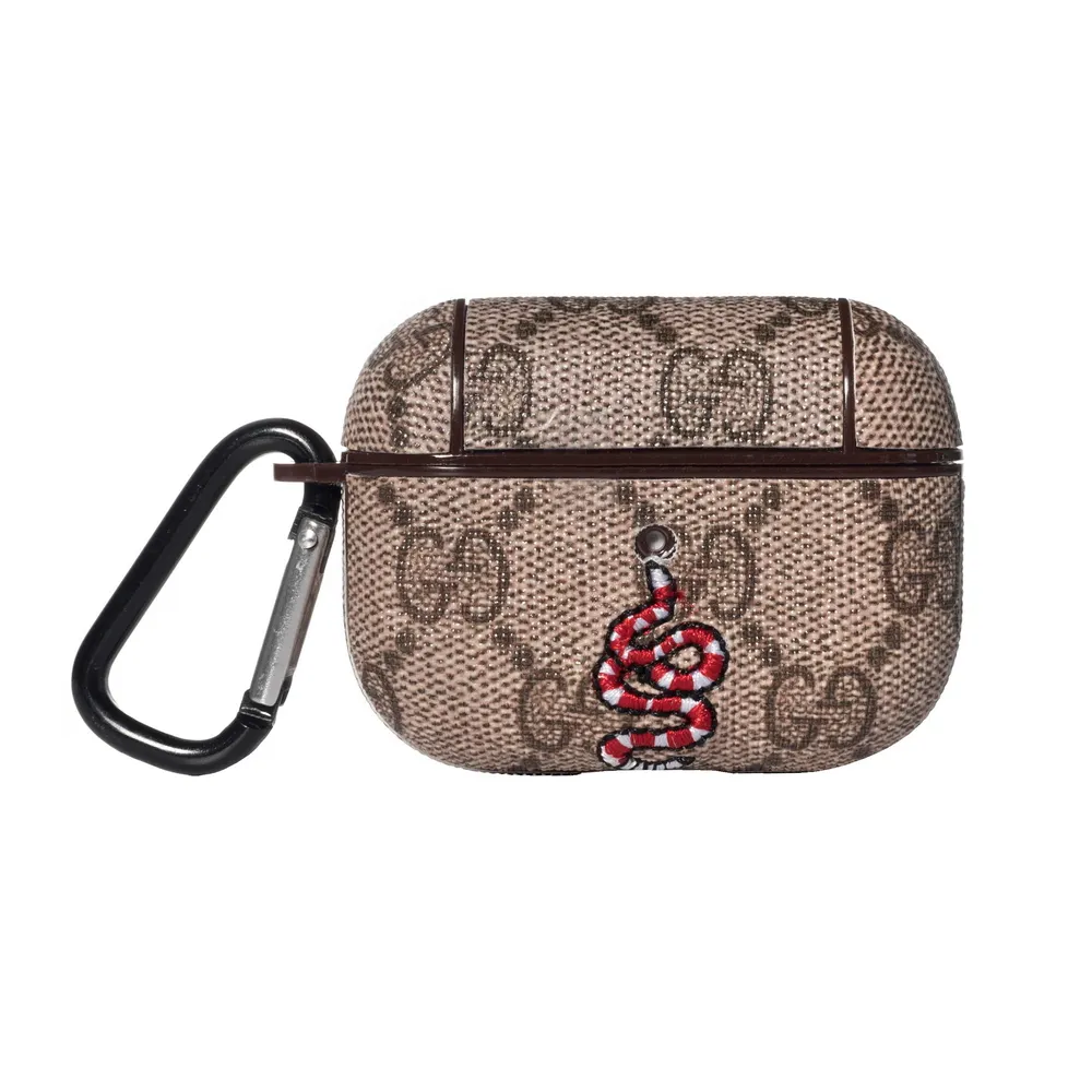 Embroidered Gucci Ophidia GG Apple Wireless Earphones AirPods Protective Case