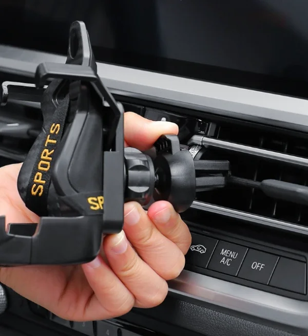 Car Mobile Phone Holder Bracket Car Air Conditioning Outlet Fixed Navigation Bracket