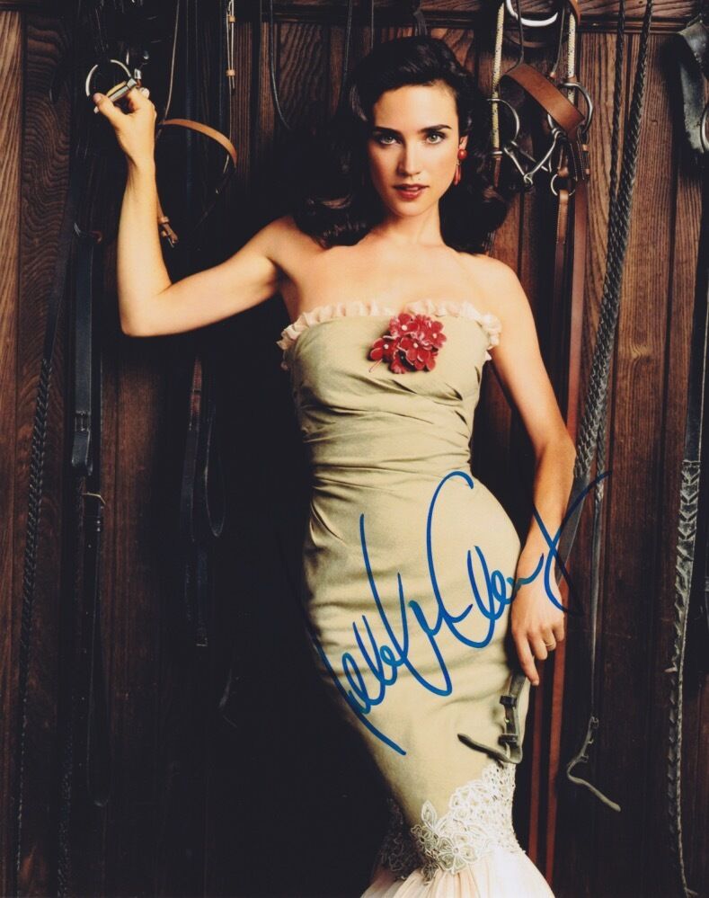 Jennifer Connelly signed authentic 8x10 Photo Poster painting COA Oscar