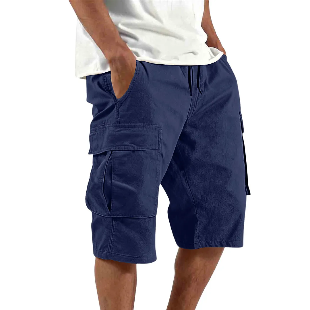 Men's Cargo Shorts With Multiple Pockets-INSPIREUSE