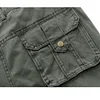 Men's Outdoor Vintage Washed Cotton Washed Multi-pocket Tactical Pants by Inlyline