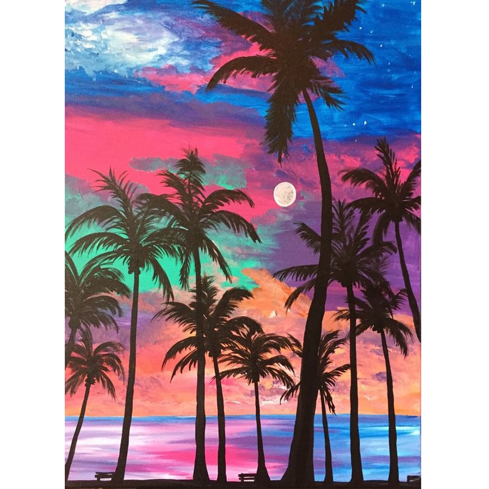 Diamond Painting - Full Round - Sea View(30*40cm)