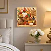 Thanksgiving Day DIY 5D Diamond Painting Kit with Frame 25x25cm