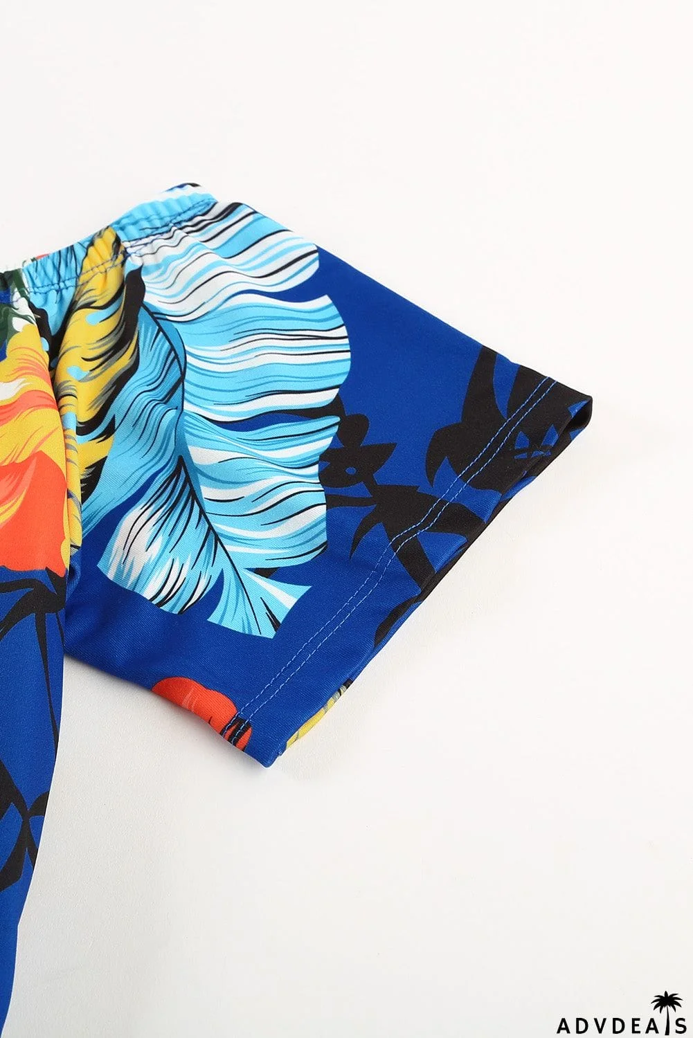 Green Boat Neck Floral Print Plus Size Maxi Dress