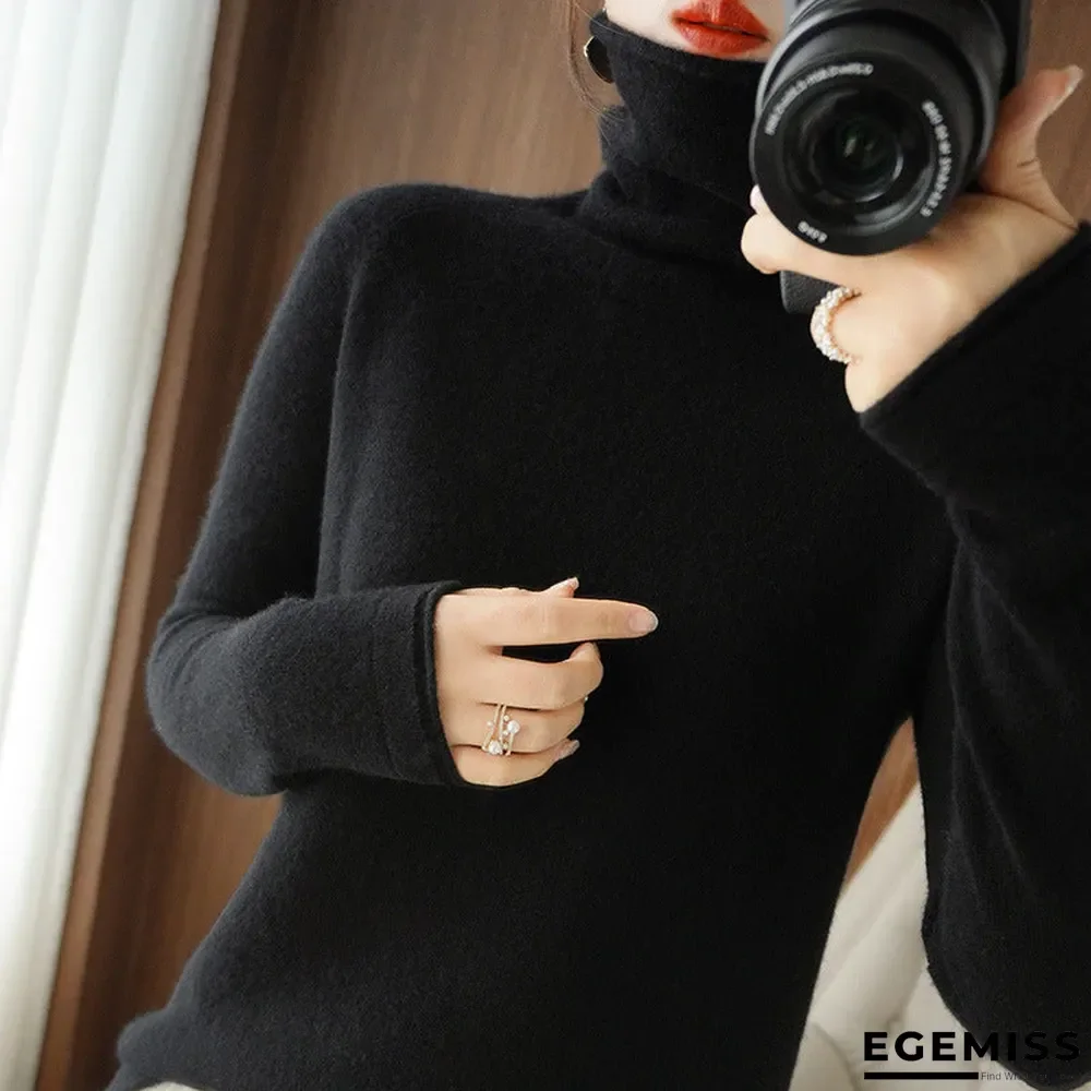 Casual Solid Color Boat Neck Shirt | EGEMISS