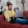 FoldableM Lap Table, Laptop Stand And Mat For Car, Bed, Sofa, Picnic.