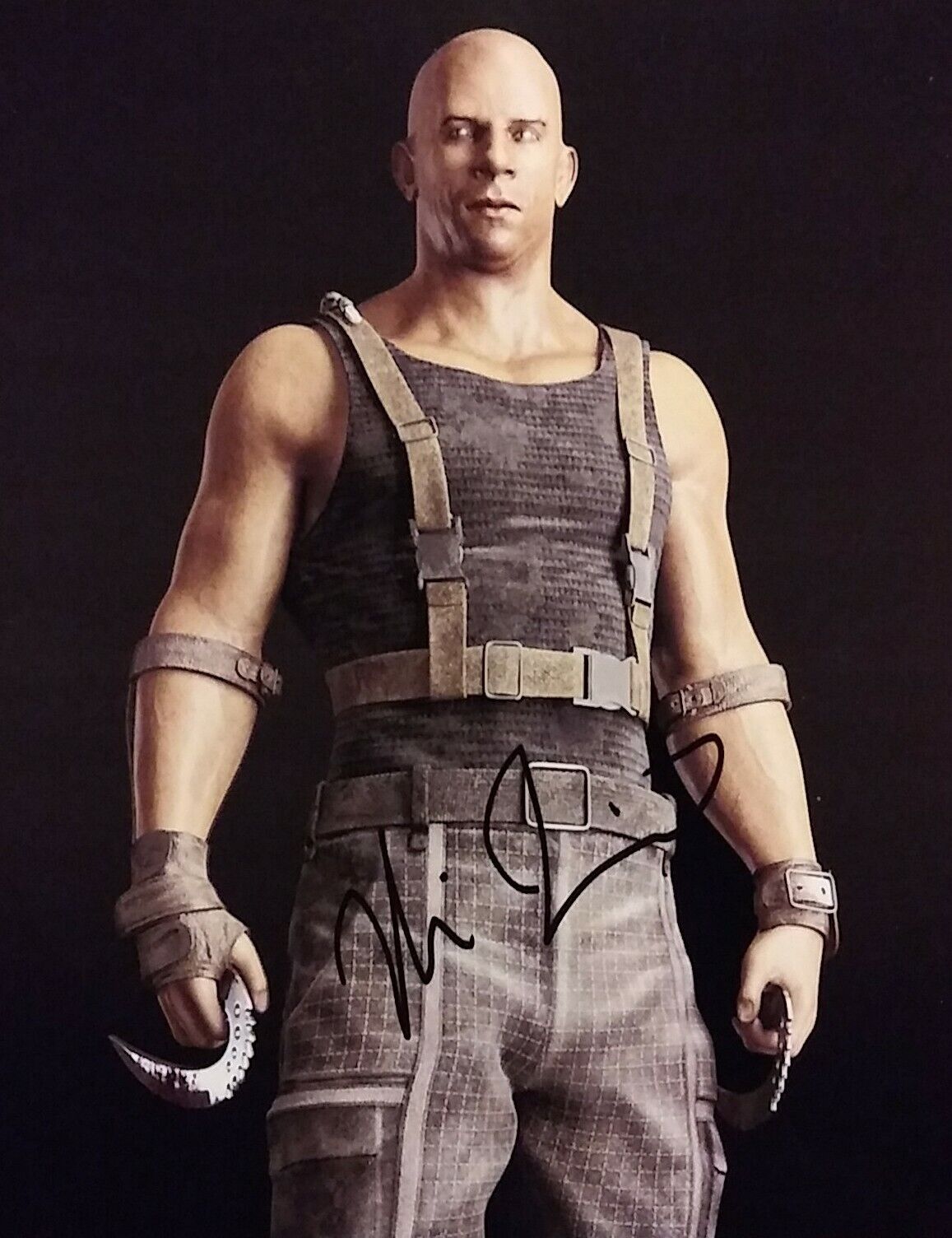 Vin Diesel signed 8x10