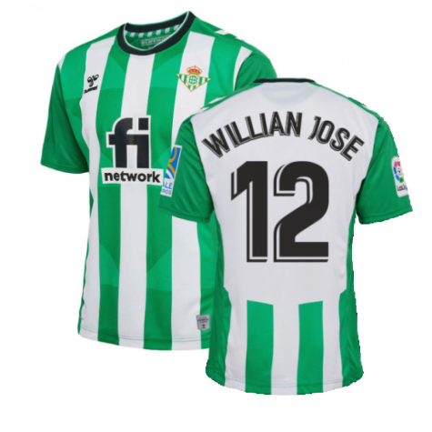 Real Betis Willian José 12 Home Shirt Kit 2022-2023