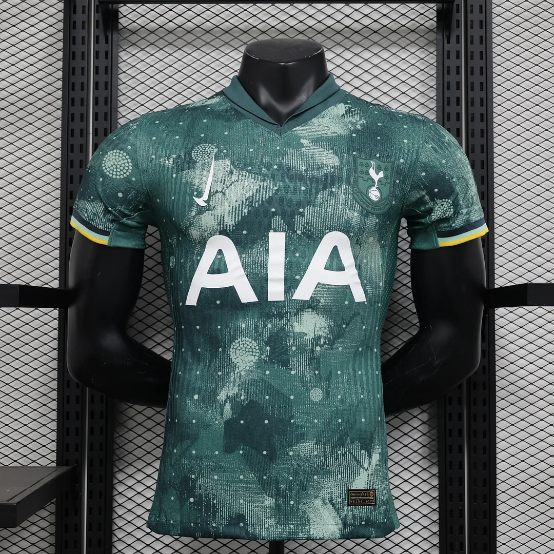 24/25 Tottenham Third Away Player Version Football T-Shirt Thai Quality