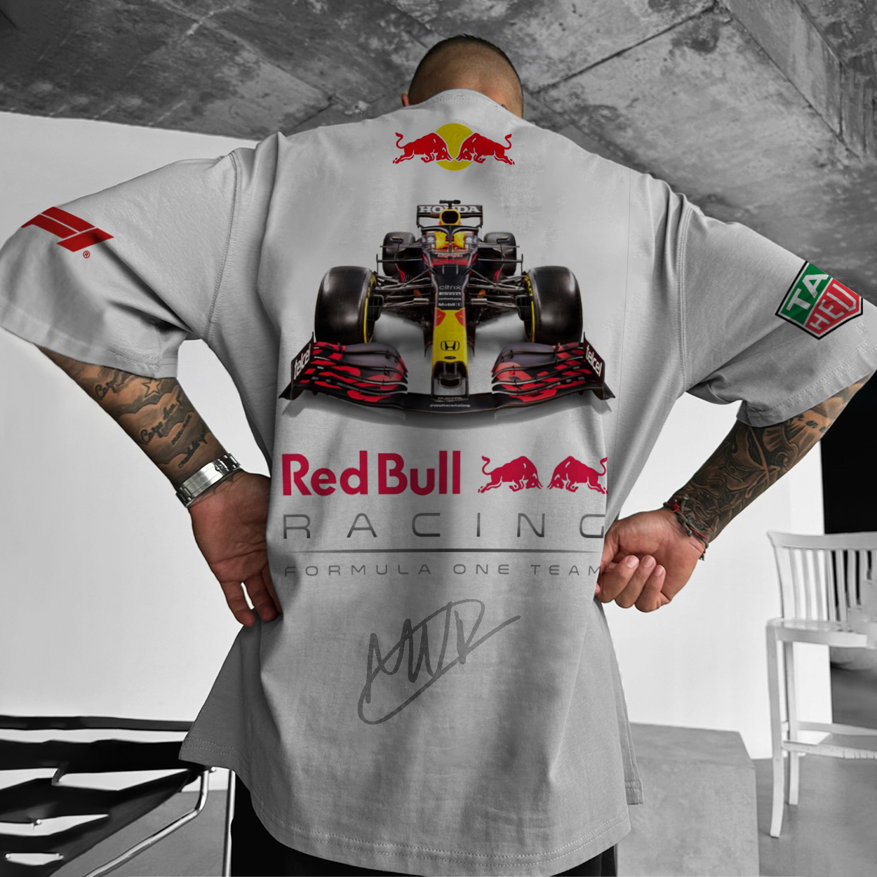  Formula One Team Racing T-Shirt for Sports Enthusiasts