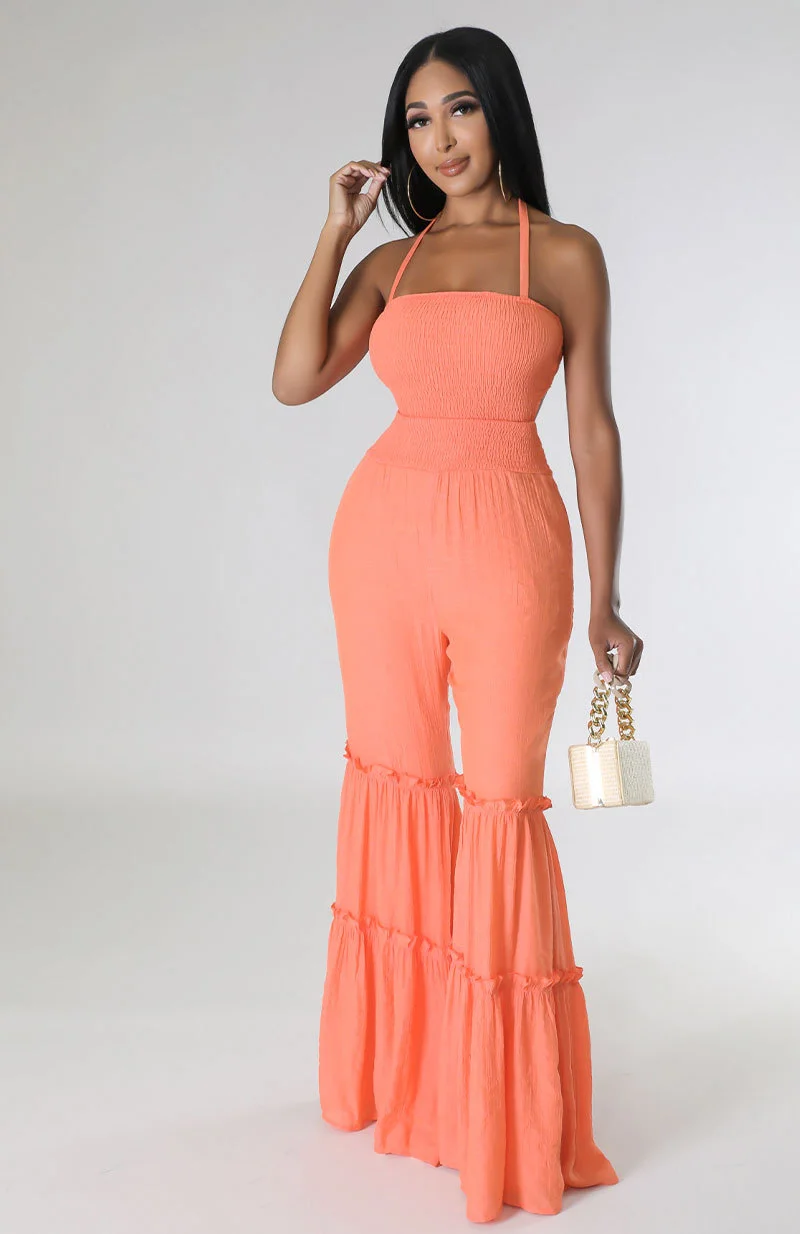 Summer New Casual Backless Fashion Jumpsuit | IFYHOME