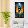 (40*70cm)Halloween Skeleton - Full Round Drill Diamond Painting