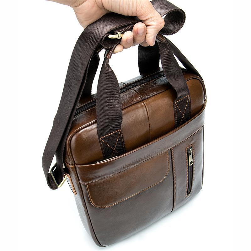 Classic Waterproof Business Handbag Shoulder Bag For Men