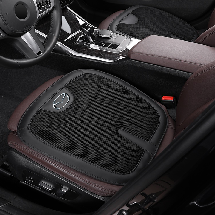 ✨Spring Sale✨Summer Comfortable Leather Ice Silk Mosaic Car Seat Cushion