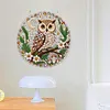 Special Shaped Diamond Painting Kit Owl Acrylic Pendant 25cm