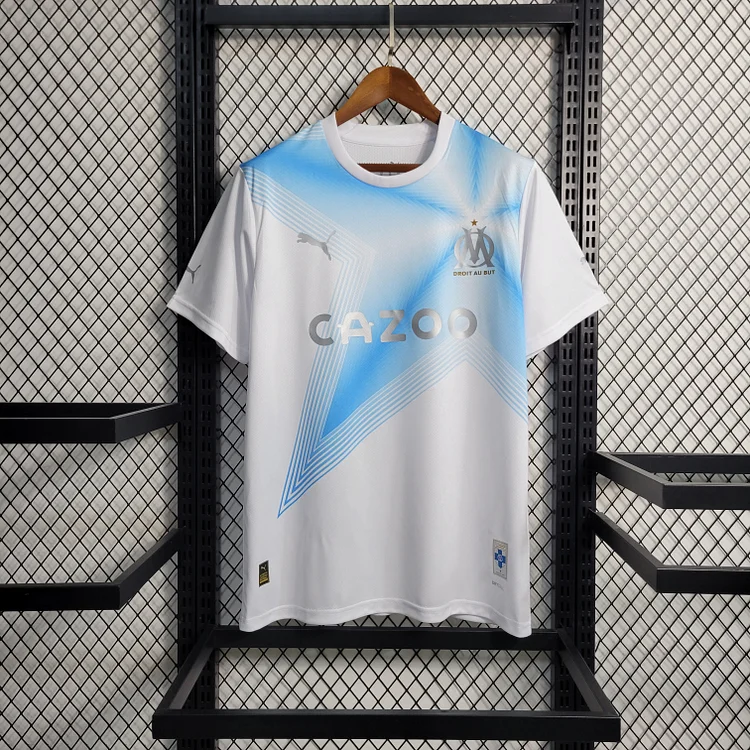 Olympique Marseille 30th Anniversary Limited Edition Shirt Kit 2023-2024