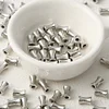 Electroplate Silver Acrylic Beads DIY Jewelry Accessories