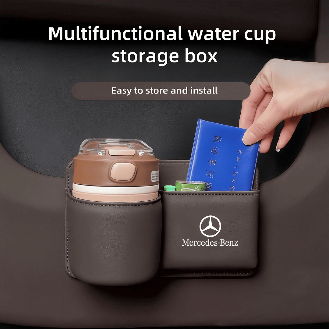 Car multifunctional water cup storage box