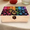 5D DIY Diamond Painting Handmade Wood Storage Box Crystal Storage Case (Heart)