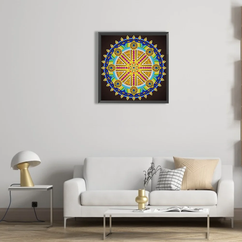 Special Shape Diamond Painting 30*30cm - Mandala