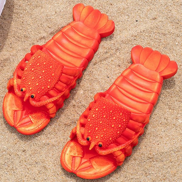 Plus Size 41-47 Women Shoes Summer Lobster Sandals 2020 New Non-slip Beach Lobster Slippers