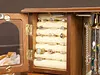 Vintage Solid Wood Jewelry Storage Box