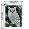 Owl-Special Shaped Diamond Painting
