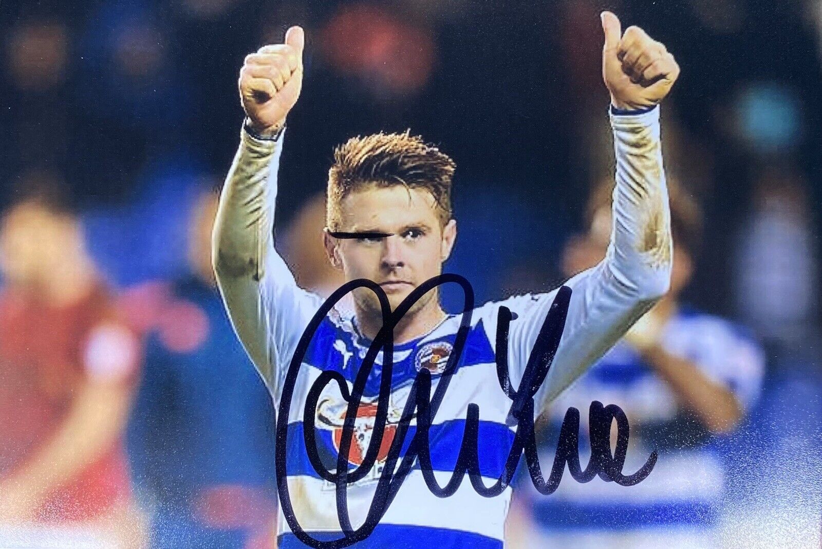 Oliver Norwood Genuine Hand Signed Reading 6X4 Photo Poster painting