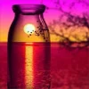 Sunset In A Bottle  | Full Round Diamond Painting Kits