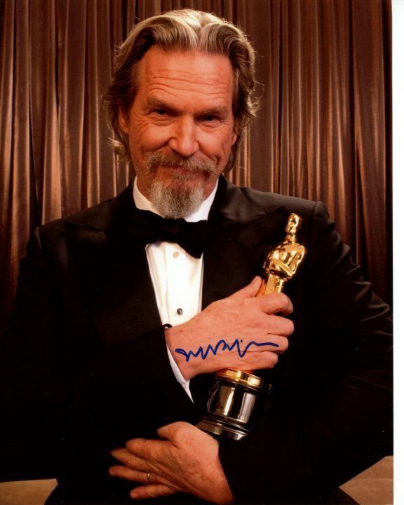 JEFF BRIDGES signed autographed OSCAR ACADEMY AWARD Photo Poster painting