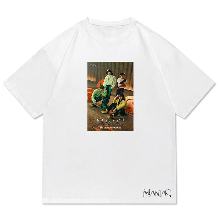 Stray Kids Album ODDINARY Photo Print T-shirt