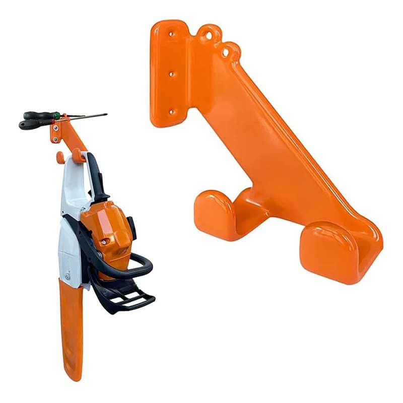Chainsaw Wall Mount Stand for Garage, Garden & Workshop Storage