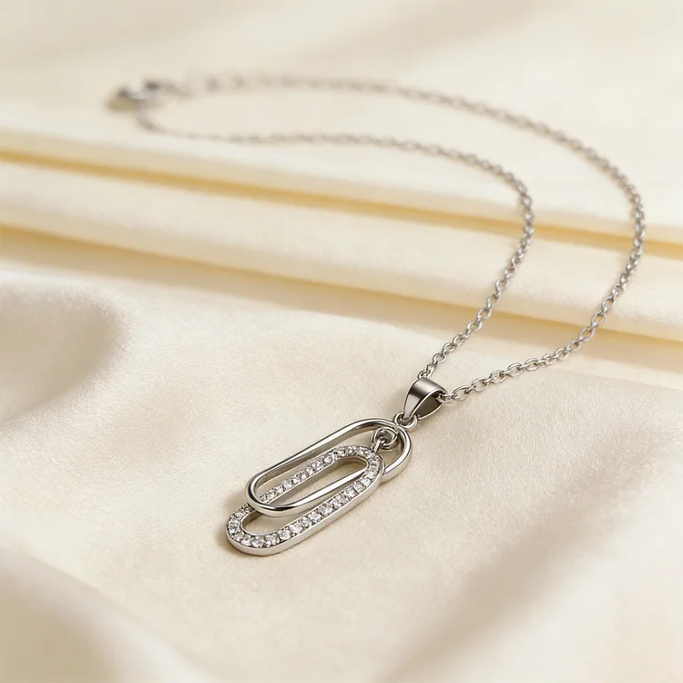 Mother & Daughter Forever Linked Together Necklace
