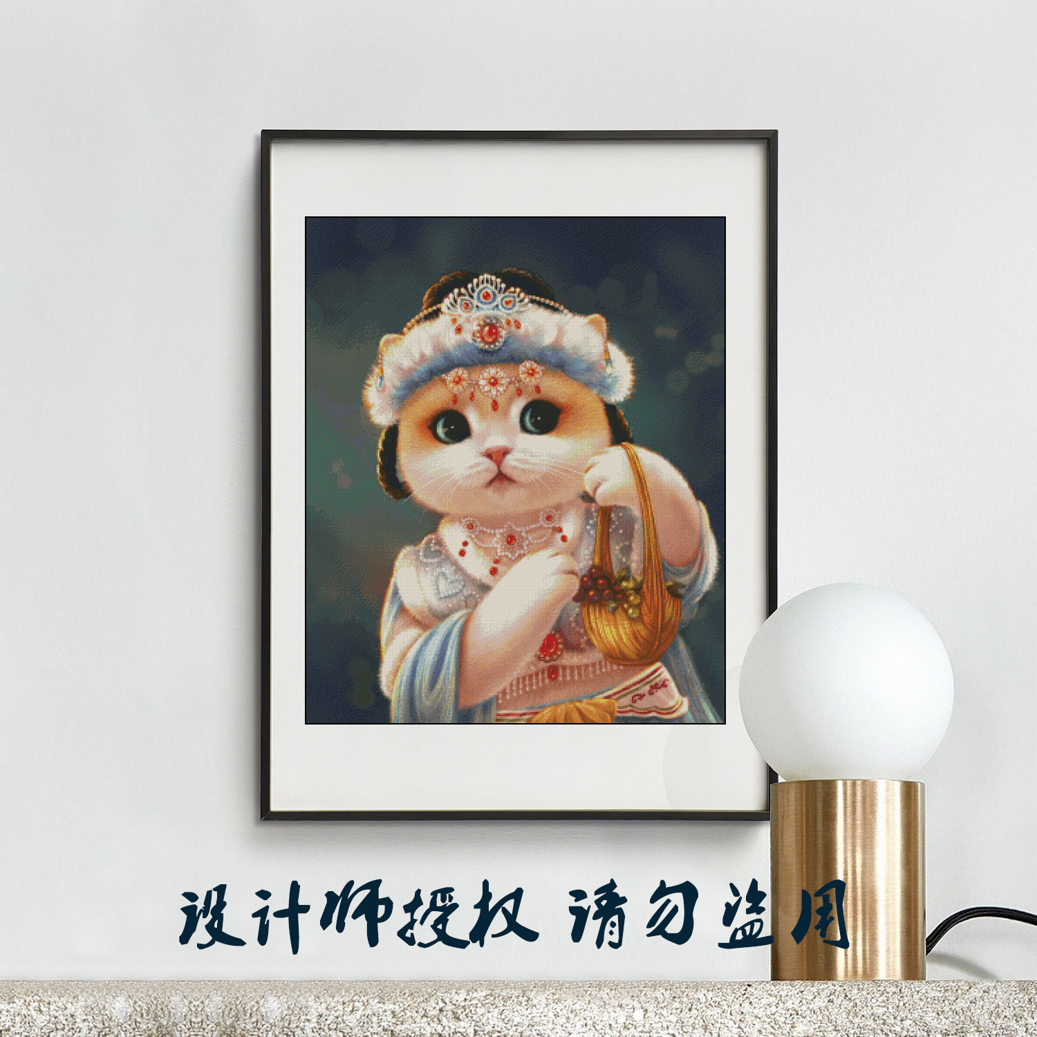 【JJ1821-Xiangfei Meow】 Painting Fairy Cross Stitch