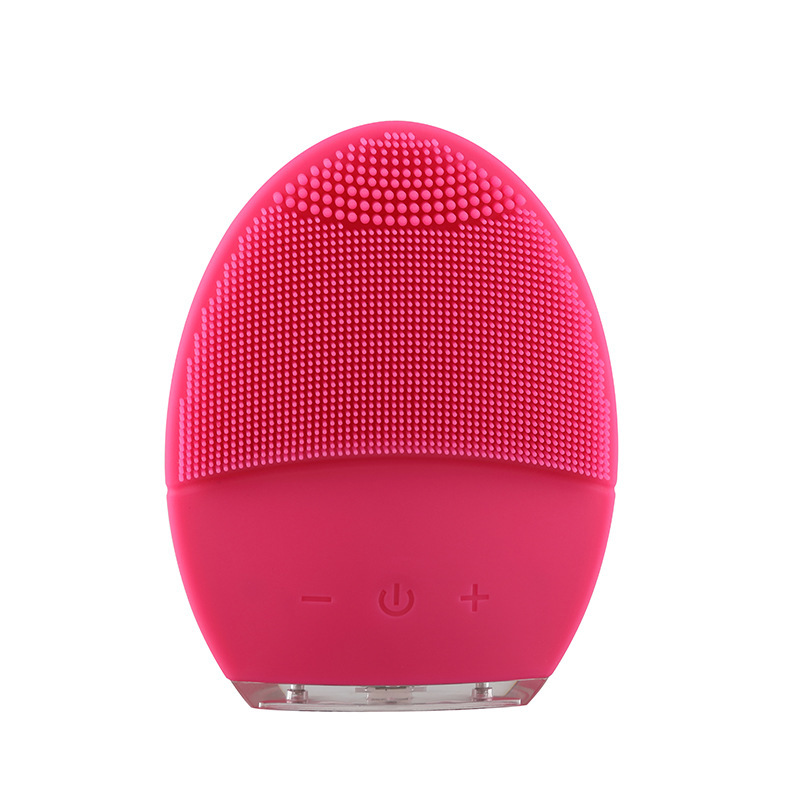 

Silicone Face Cleansing Brush Electric Facial Cleanser Skin Massage, Rose gold, 501 Original