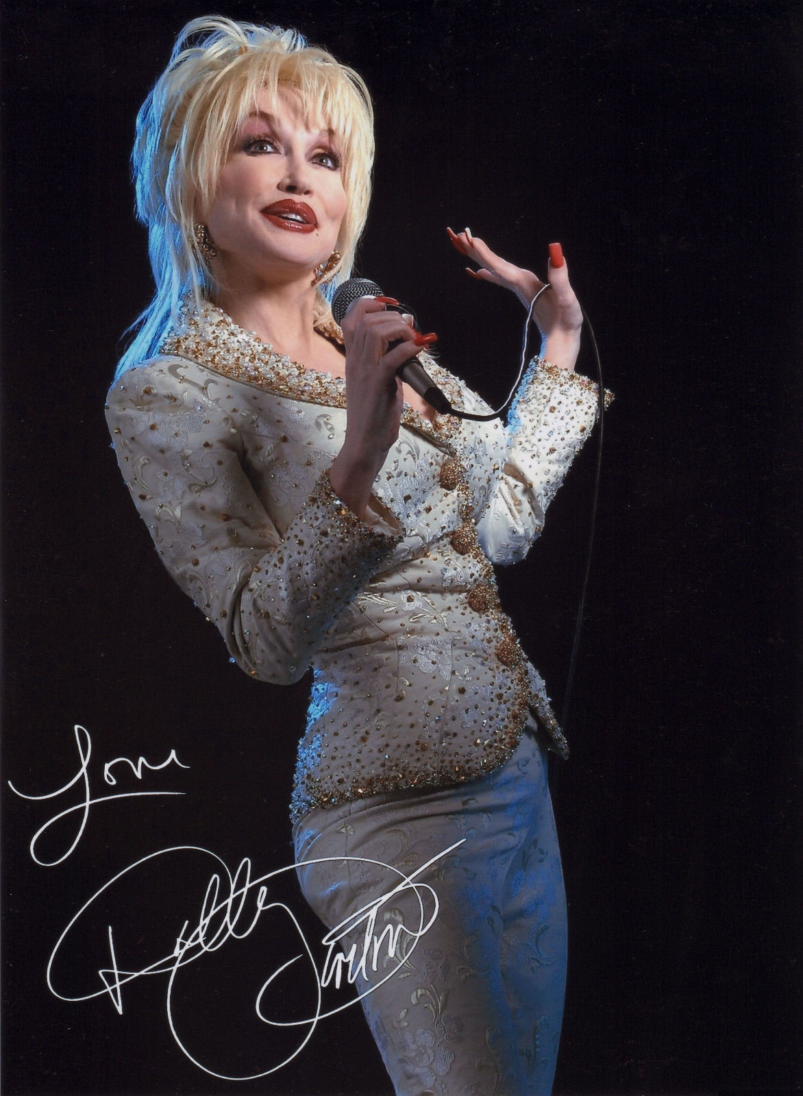 DOLLY PARTON AUTOGRAPH SIGNED PP Photo Poster painting POSTER