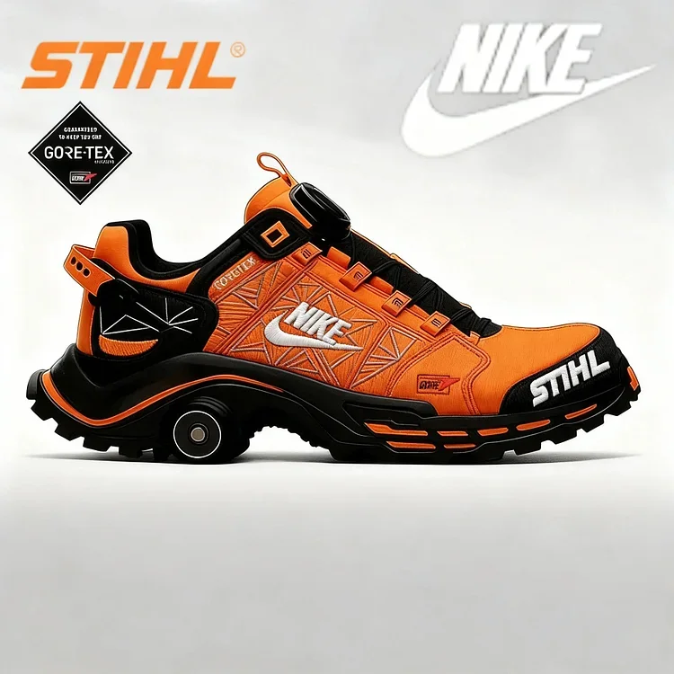 Buty męskie Nike x STIHL, techniczne, kulturalne, stabilne, do wędr&oacute;wek pieszych i trekkingu