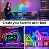Flexible Neon Strip Light IP67 Waterproof LED Neon Light Strip for Bedroom Decor