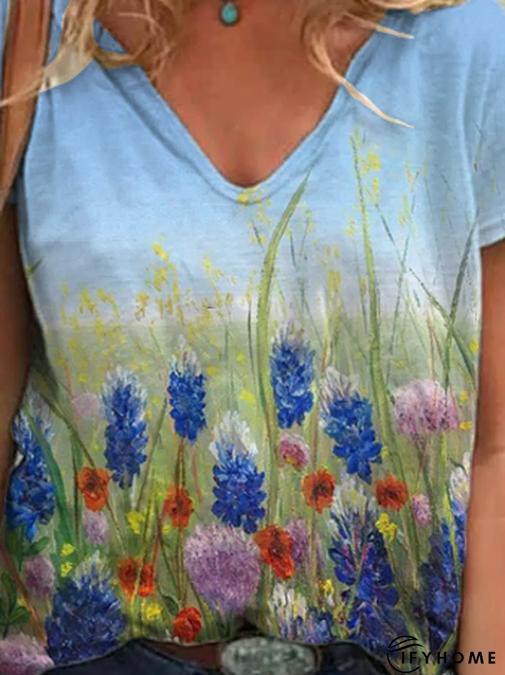 Short Sleeve Casual T-shirt | IFYHOME