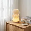 Striped Small Night Light Lamp Brightness Dimmable Aesthetic Ambient Lamp for Bedroom Living Room Christmas Birthday Party