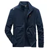 Men's Stand Collar Fleece Jacket
