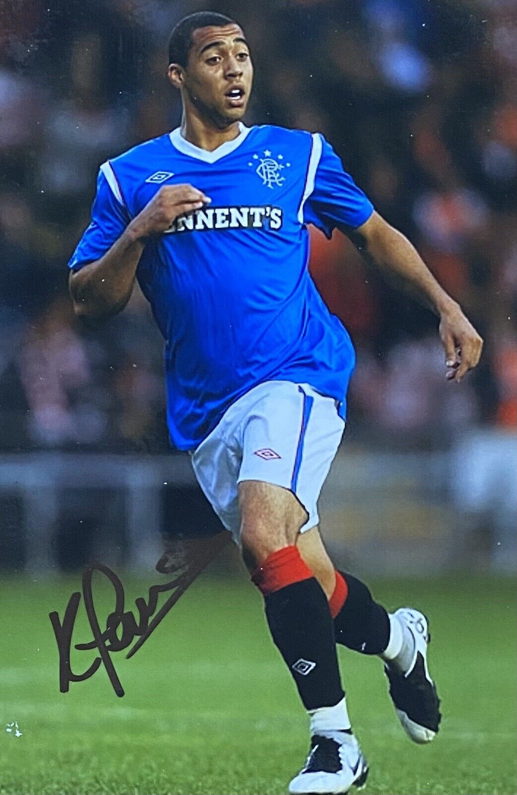 Kane Hemmings Genuine Hand Signed Rangers 6X4 Photo Poster painting