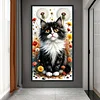 Diamond Painting - Full Round Drill - Cat(Canvas|40*70cm)