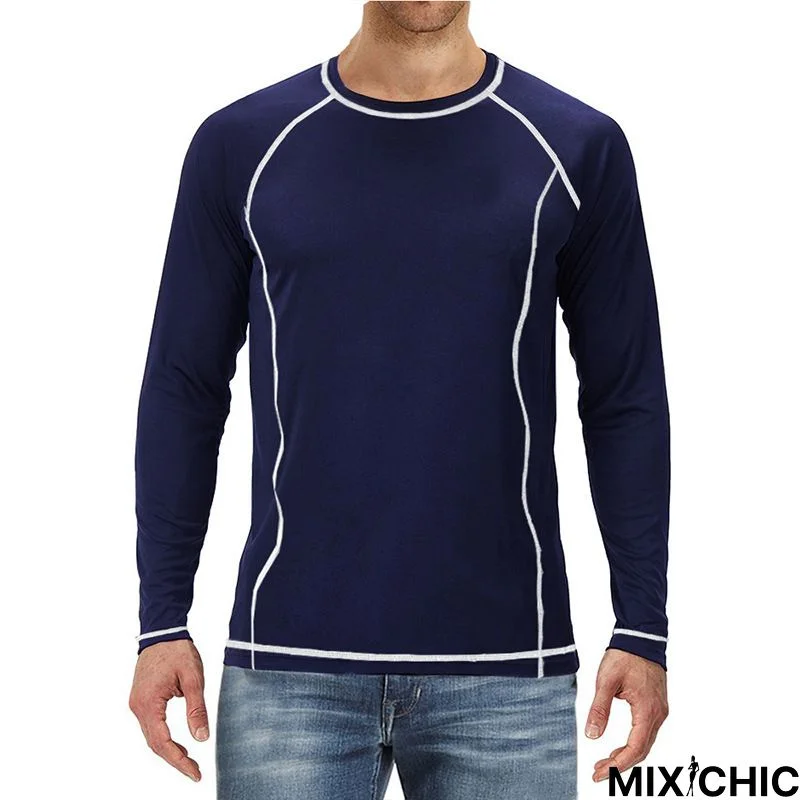 Men's Long Sleeved Loose Sunscreen Clothes Sunscreen Clothes Men's Surfing Clothes